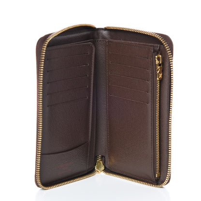 Louis Vuitton Damier Ebene Zippy Compact Wallet 5 of 8