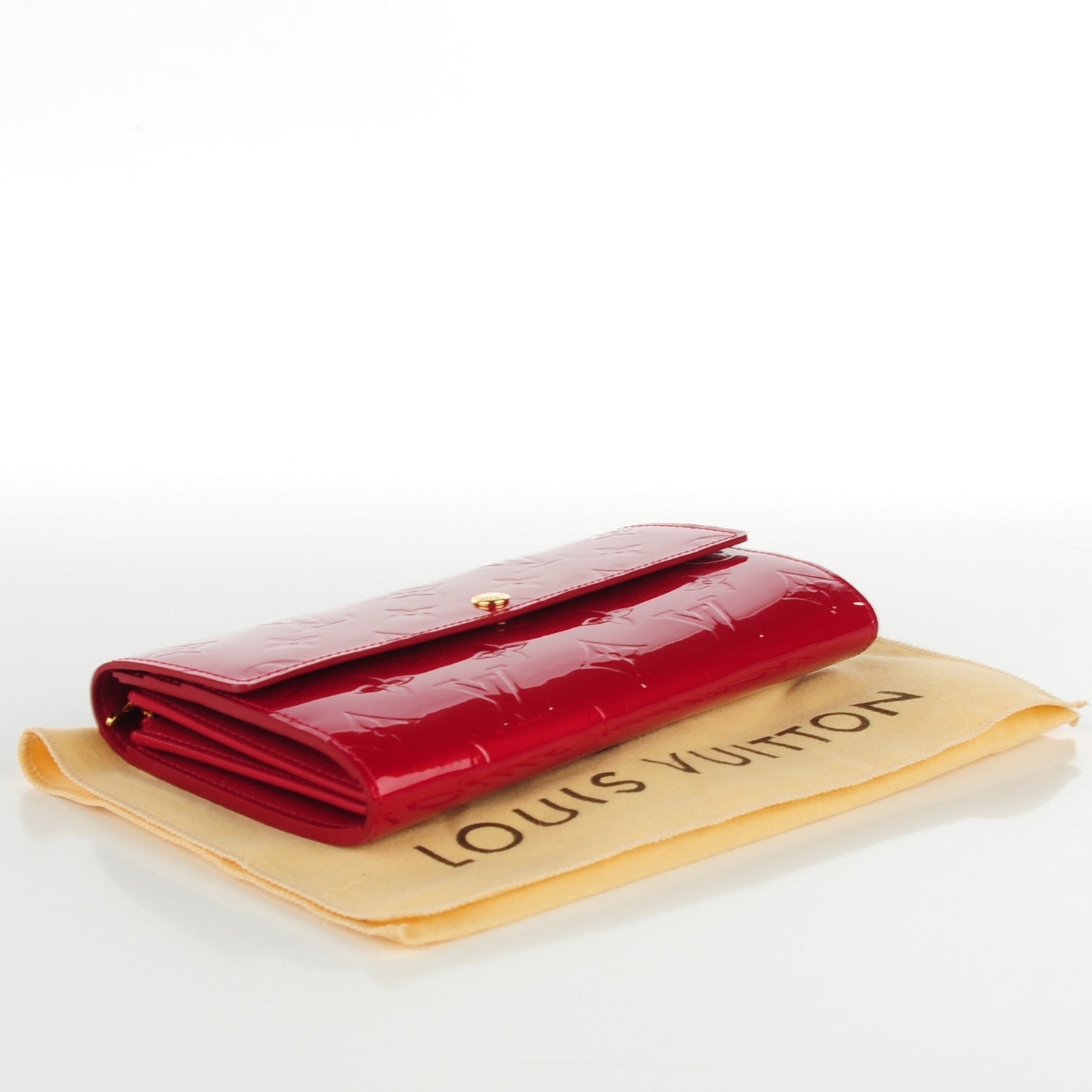 Louis Vuitton Vernis Sarah Wallet Pomme D'Amour 4 of 7