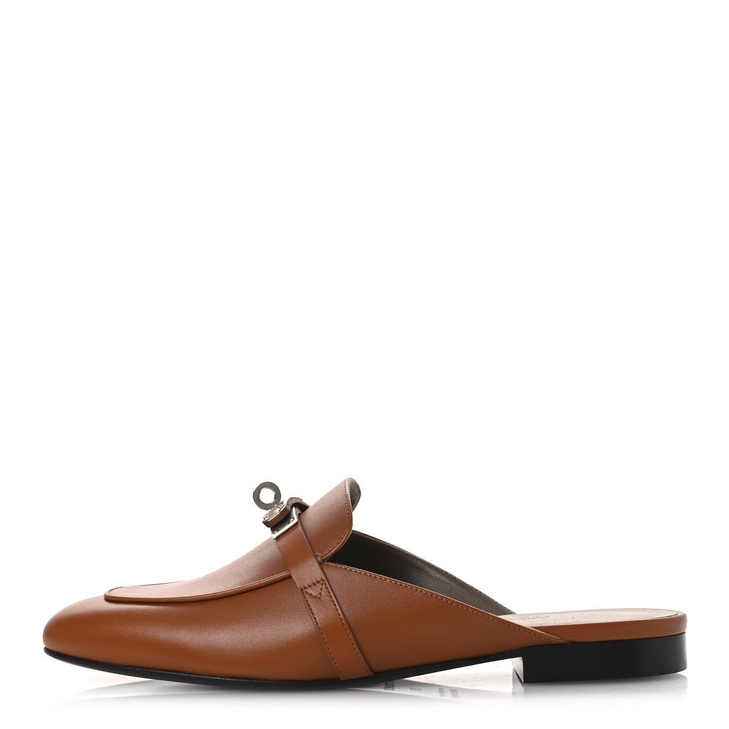 Hermes Heritage Calfskin Oz Mules 39 Naturel 1 of 13