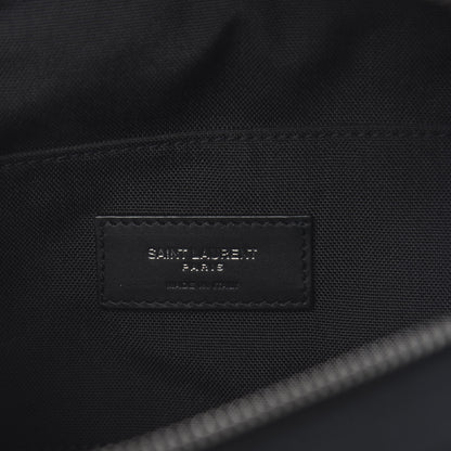 Saint Laurent Calfskin City Belt Bag Black 6 of 10
