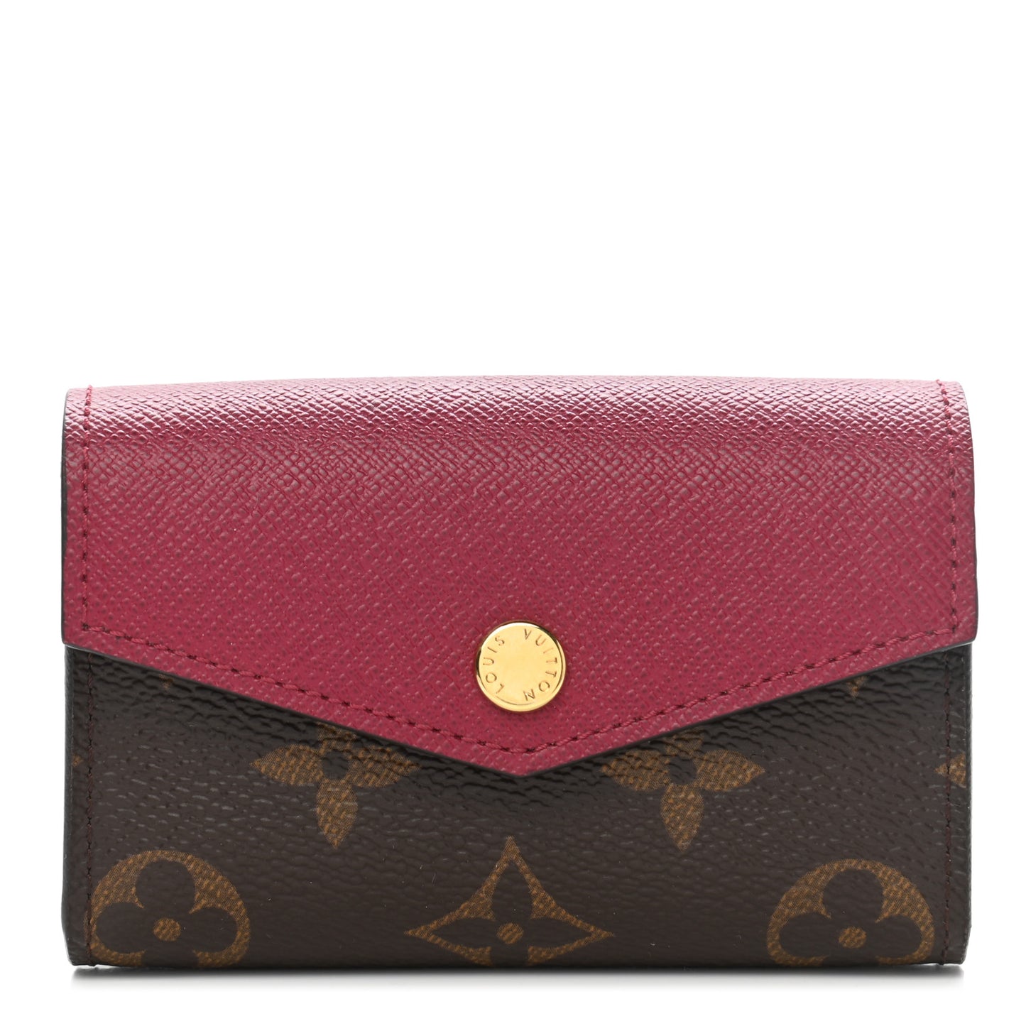 Monogram Sarah Multicartes Fuchsia