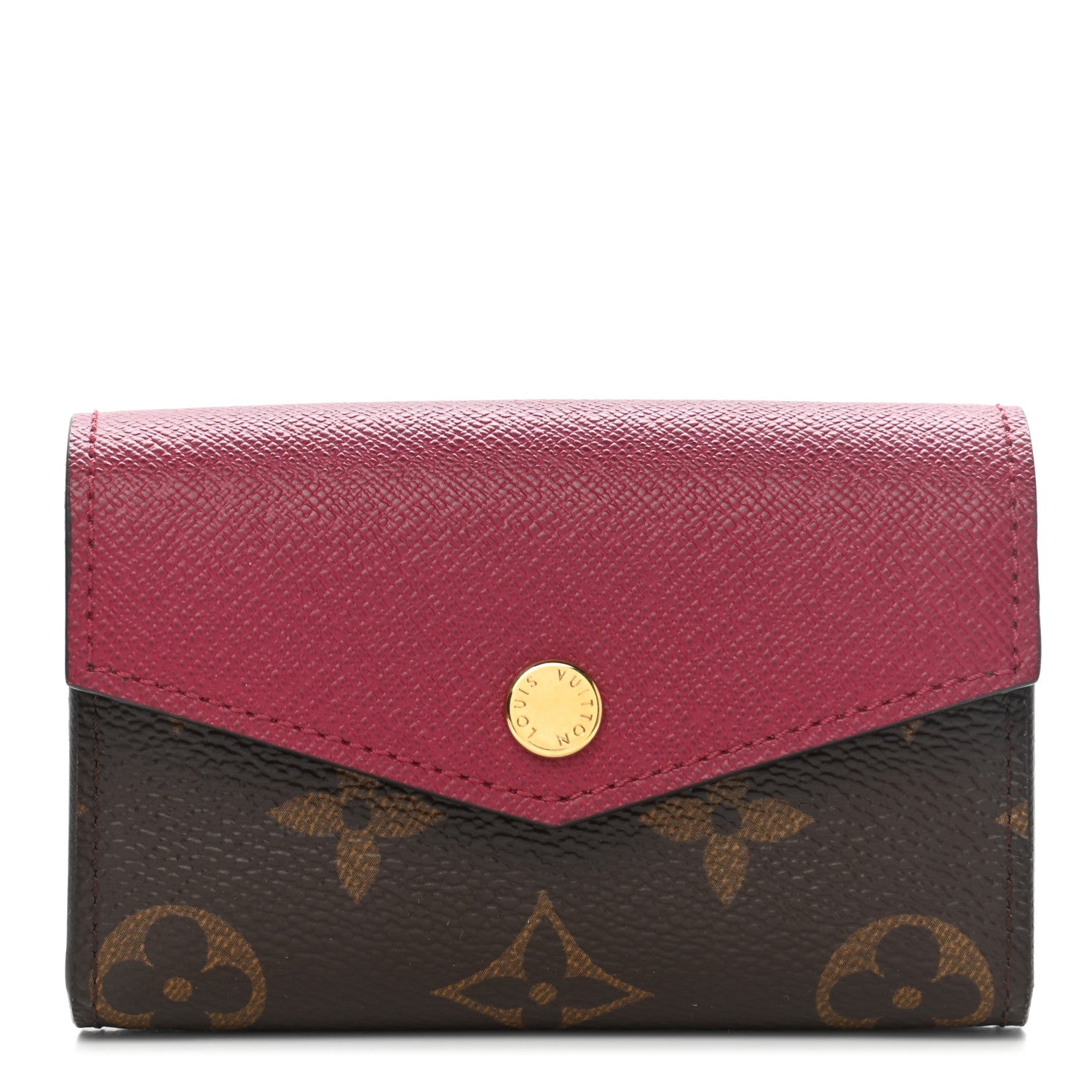 Louis Vuitton Monogram Sarah Multicartes Fuchsia 1 of 7