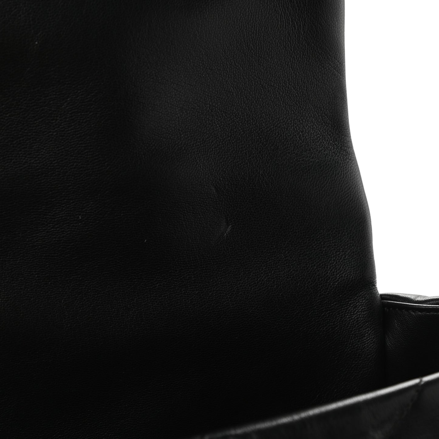 Goatskin Quilted Maxi Chanel 19 Flap Black