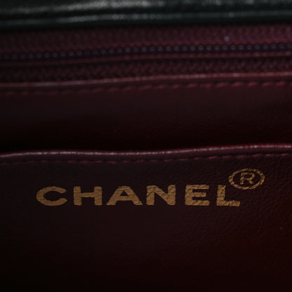 Chanel Lambskin Quilted Medium Single Flap Black 5 of 9