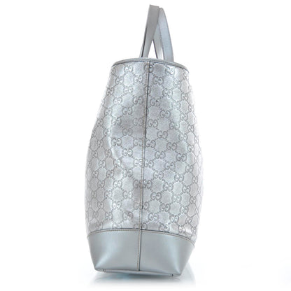 Gucci Guccissima Large Tote Silver 4 of 9