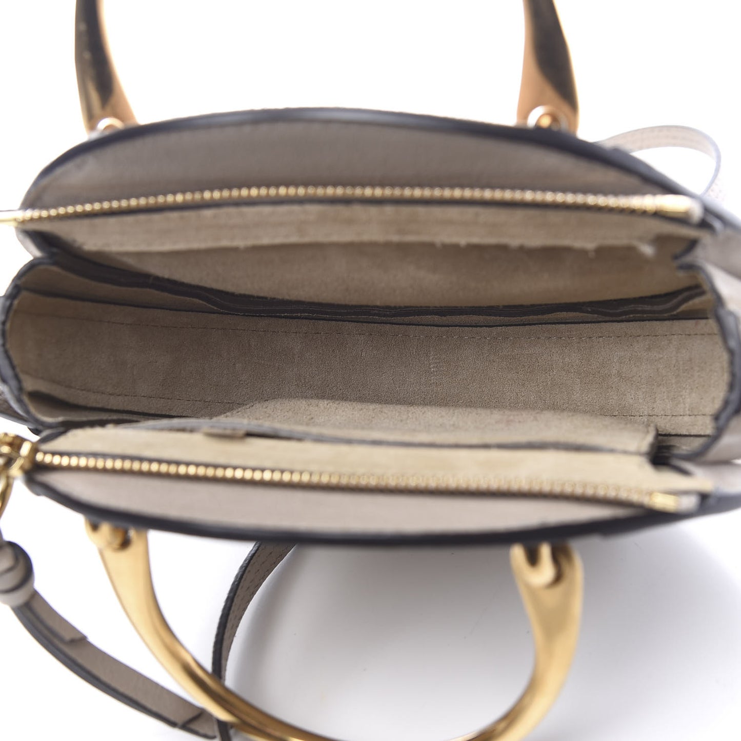 Calfskin Suede Small Pixie Bag Motty Grey