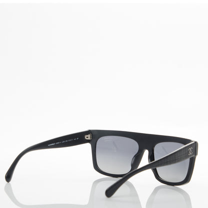 Chanel Polarized CC Sunglasses 5333-A Matte Black 10 of 12
