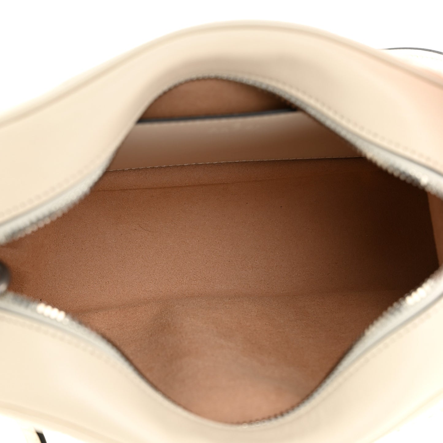 Calfskin Matelasse Aria Small GG Marmont Chain Shoulder Bag Mystic White
