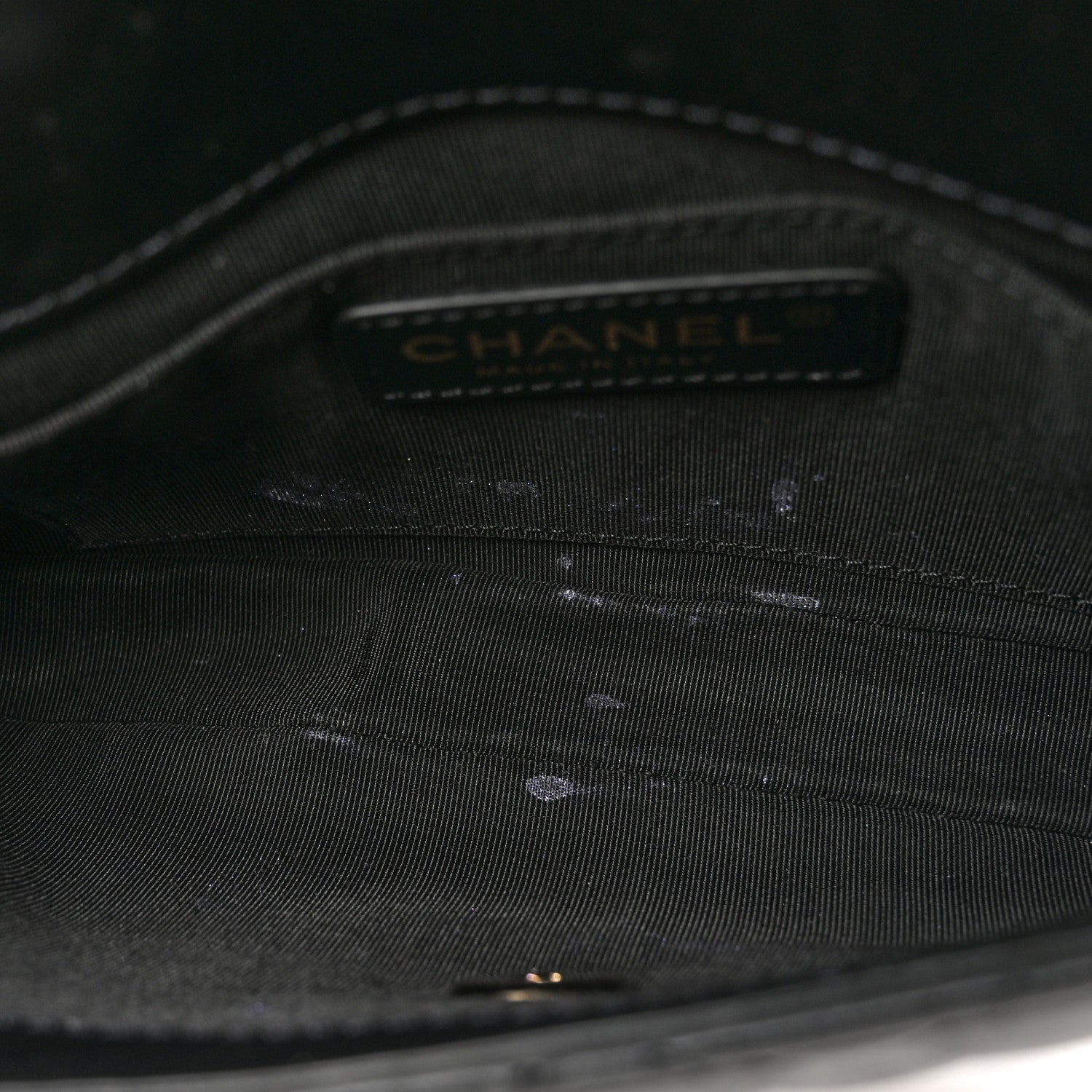 Chanel Lambskin Quilted Side Packs Black 13 of 16