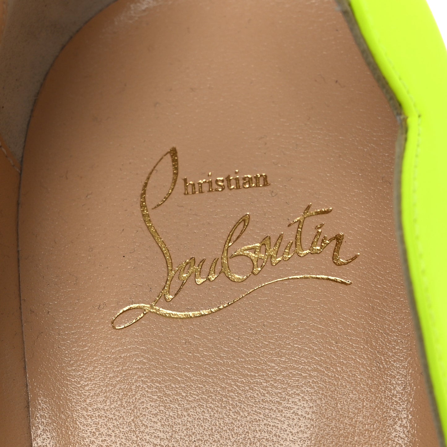 Calfskin Hot Chick 100 Pumps 38 Fluo Yellow