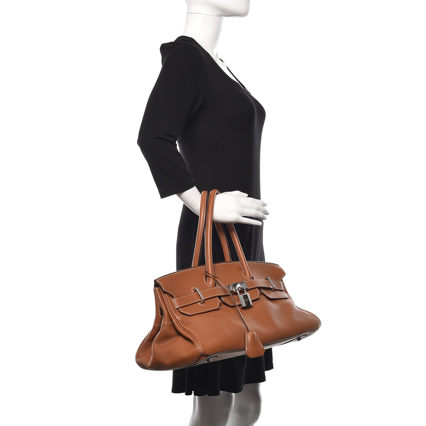 Taurillon Clemence JPG Birkin 42 Gold