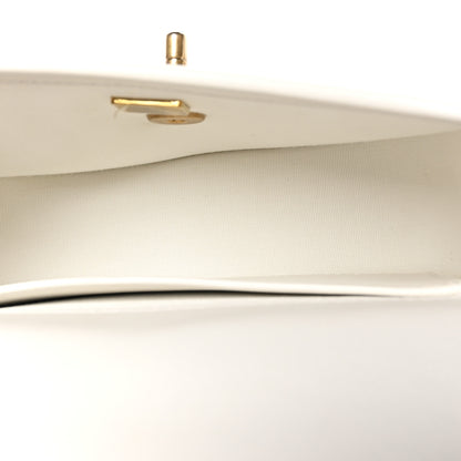 Chanel Lambskin Quilted Small Messenger Flap White 4 of 10