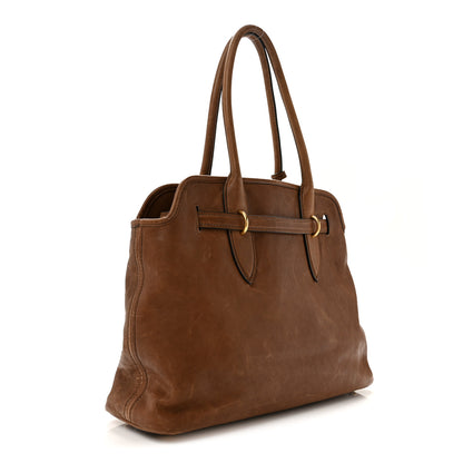 Miu Miu Nappa Aviator Medium Aventure Bag Rovere 3 of 12