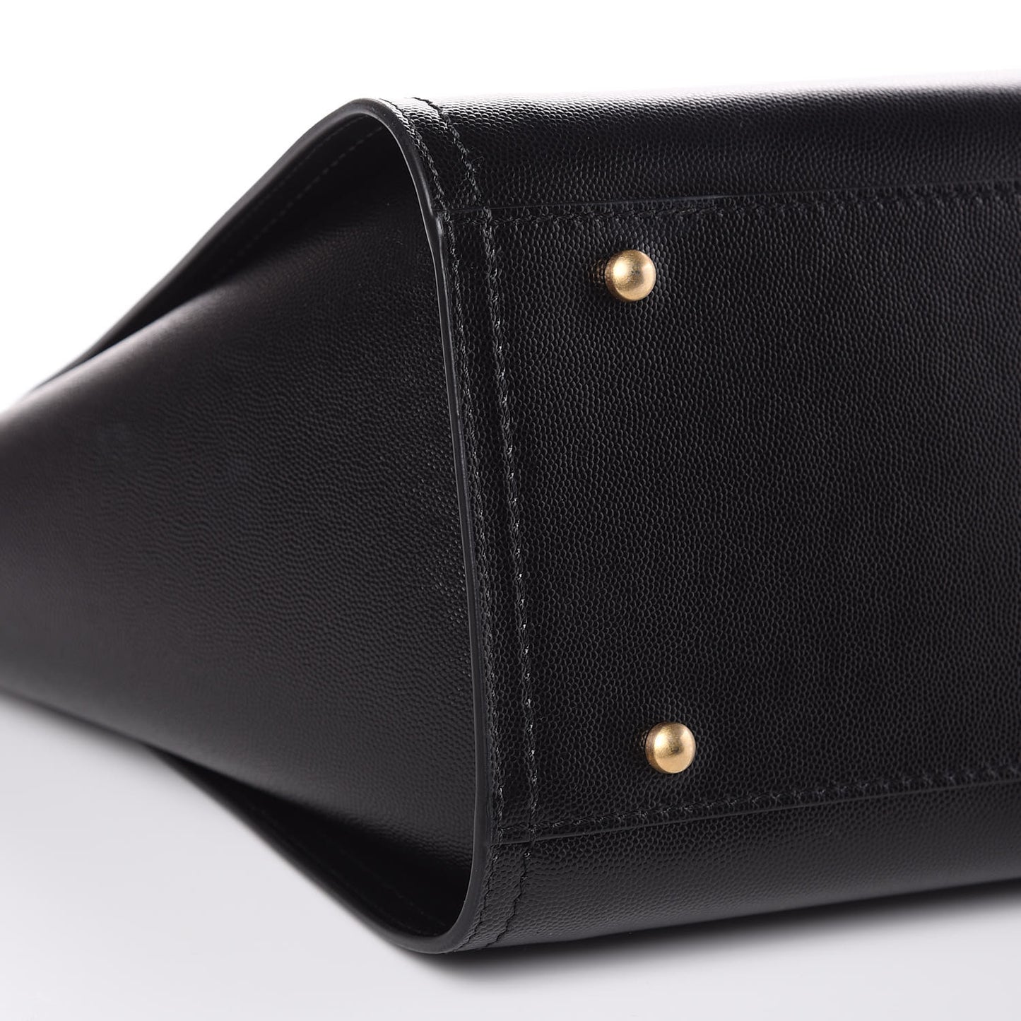 Caviar Small Studded Deauville Tote Black