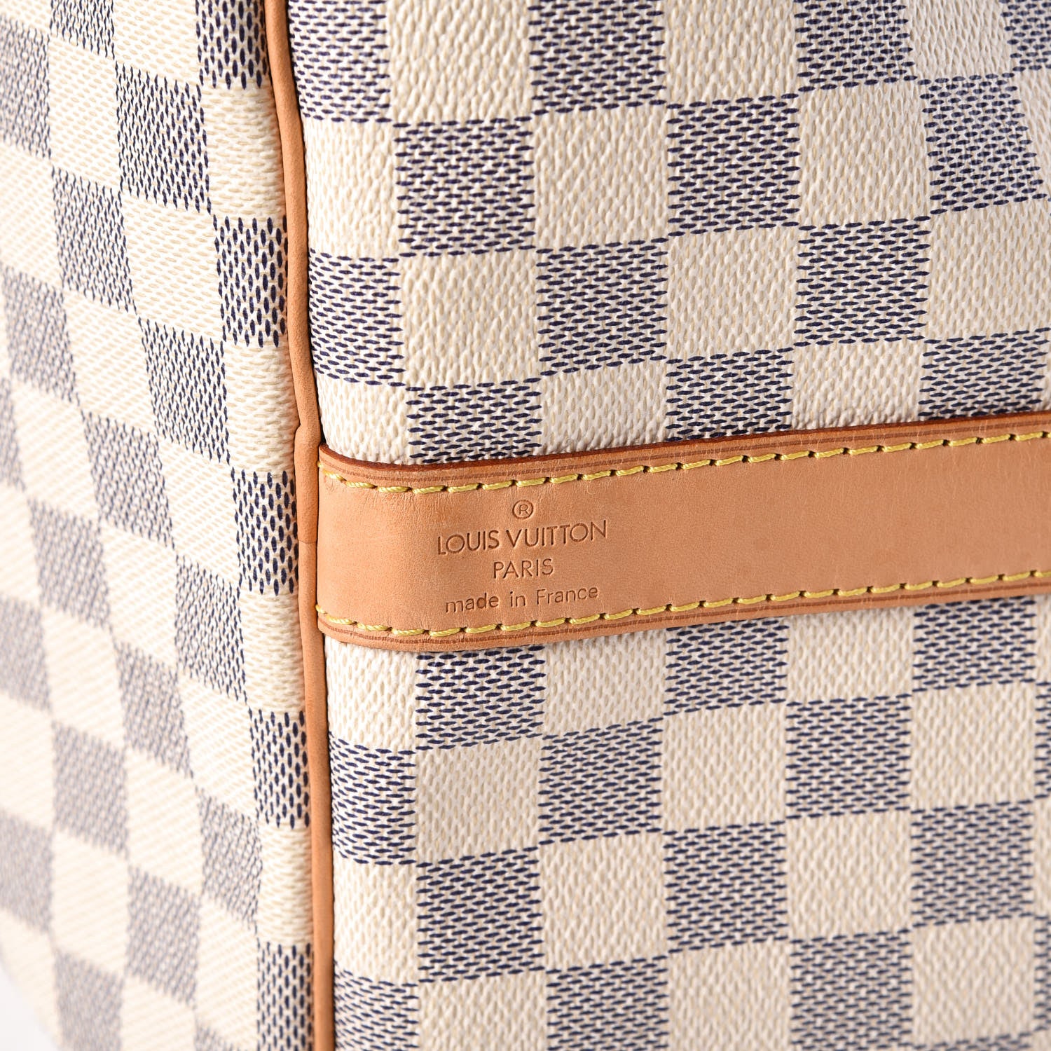 Louis Vuitton Damier Azur Keepall Bandouliere 55 8 of 11