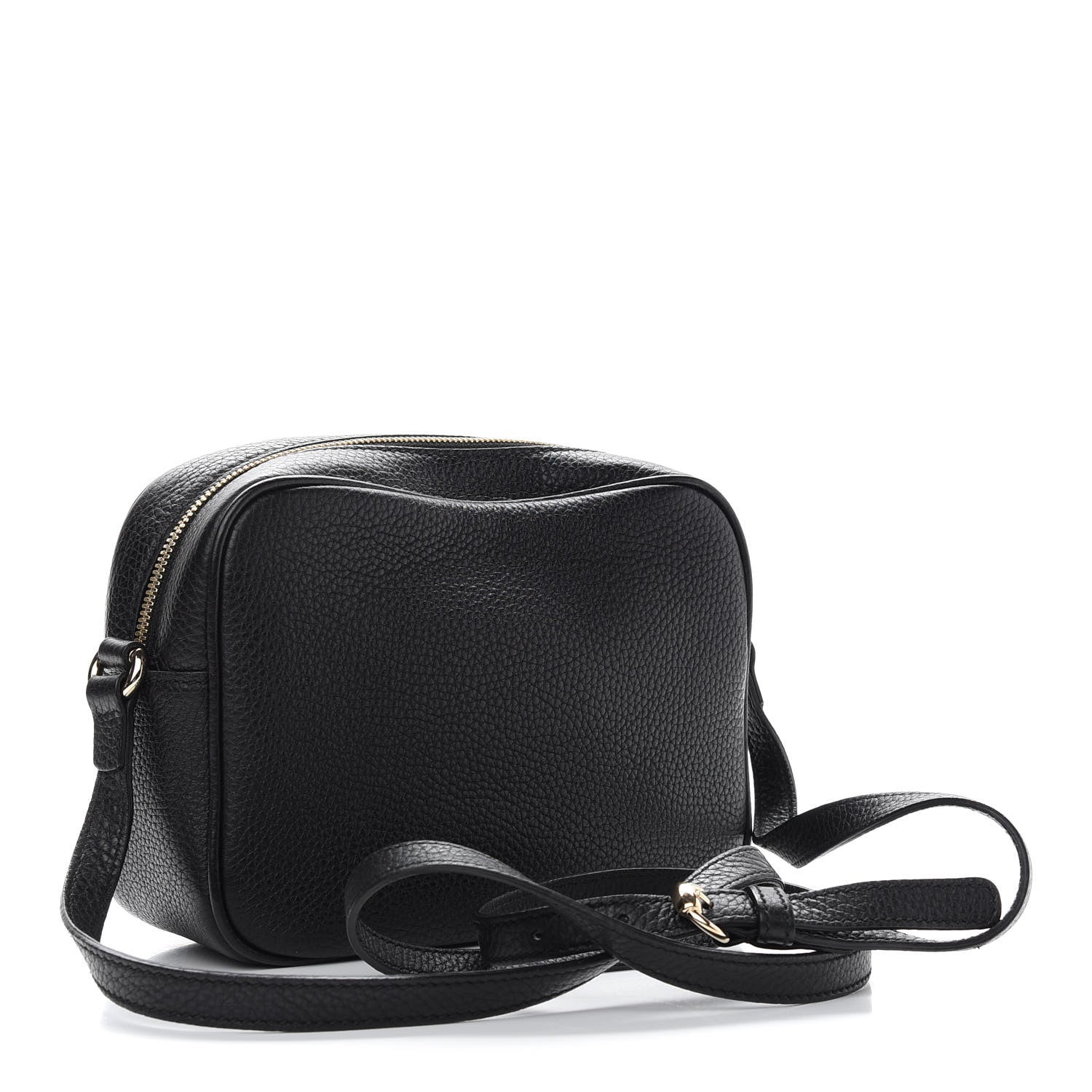 Gucci Pebbled Calfskin Small Soho Disco Bag Black 3 of 10