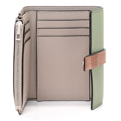 Loewe Grained Calfskin Small Vertical Wallet Rosemary Tan 5 of 9