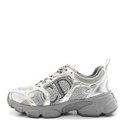 Christian Dior Technical Mesh Dior Chrono Sneakers 38 Silver 1 of 11