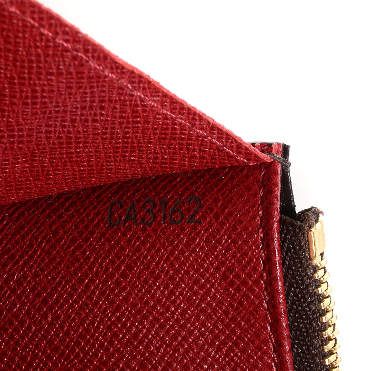 Monogram Emilie Wallet Rouge