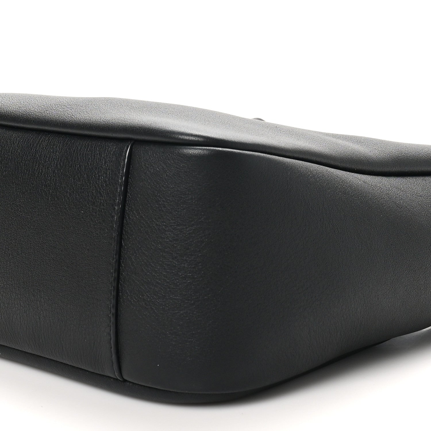 Saint Laurent Smooth Calfskin Small Le 5 A 7 Soft Hobo Black 10 of 10