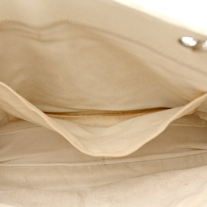 Chanel Caviar Quilted Grand Shopping Tote GST White 12 of 22