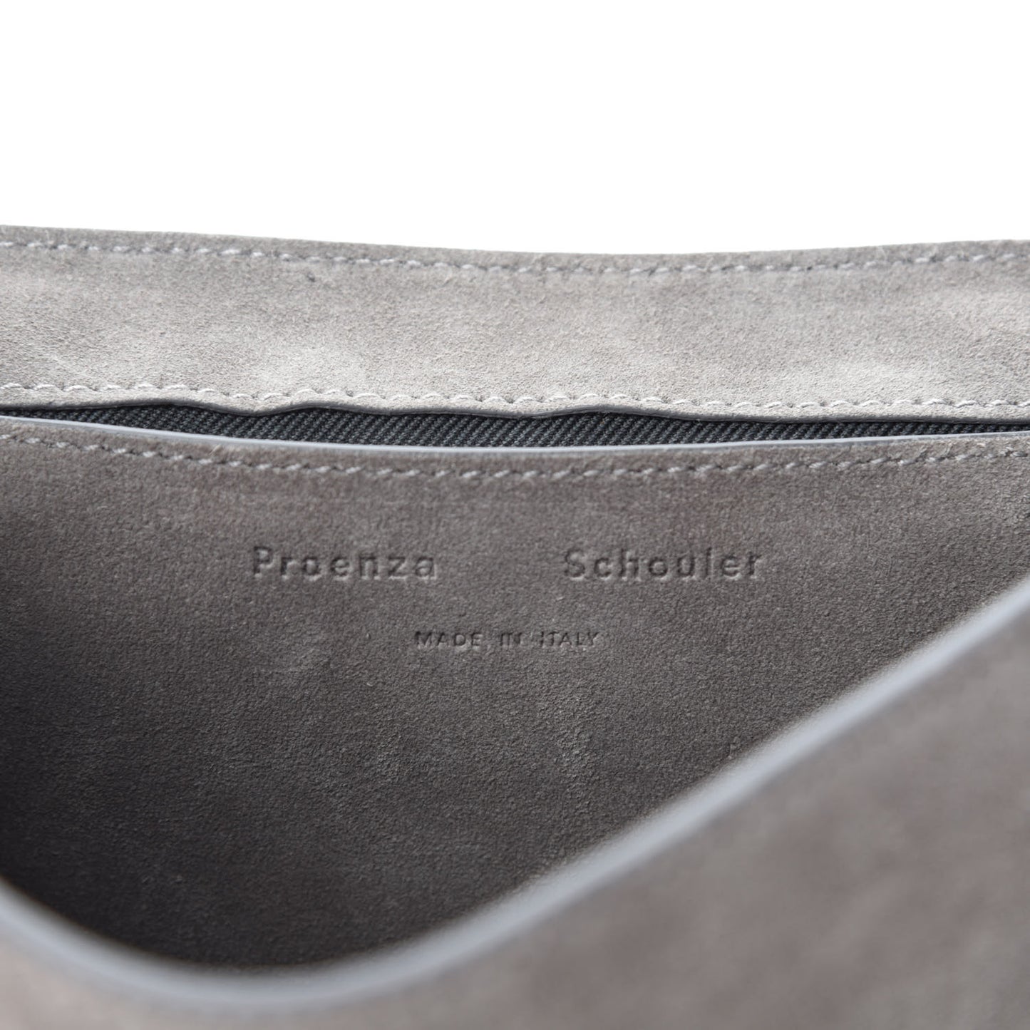 Suede PS1 Mini Crossbody Bag Dark Taupe