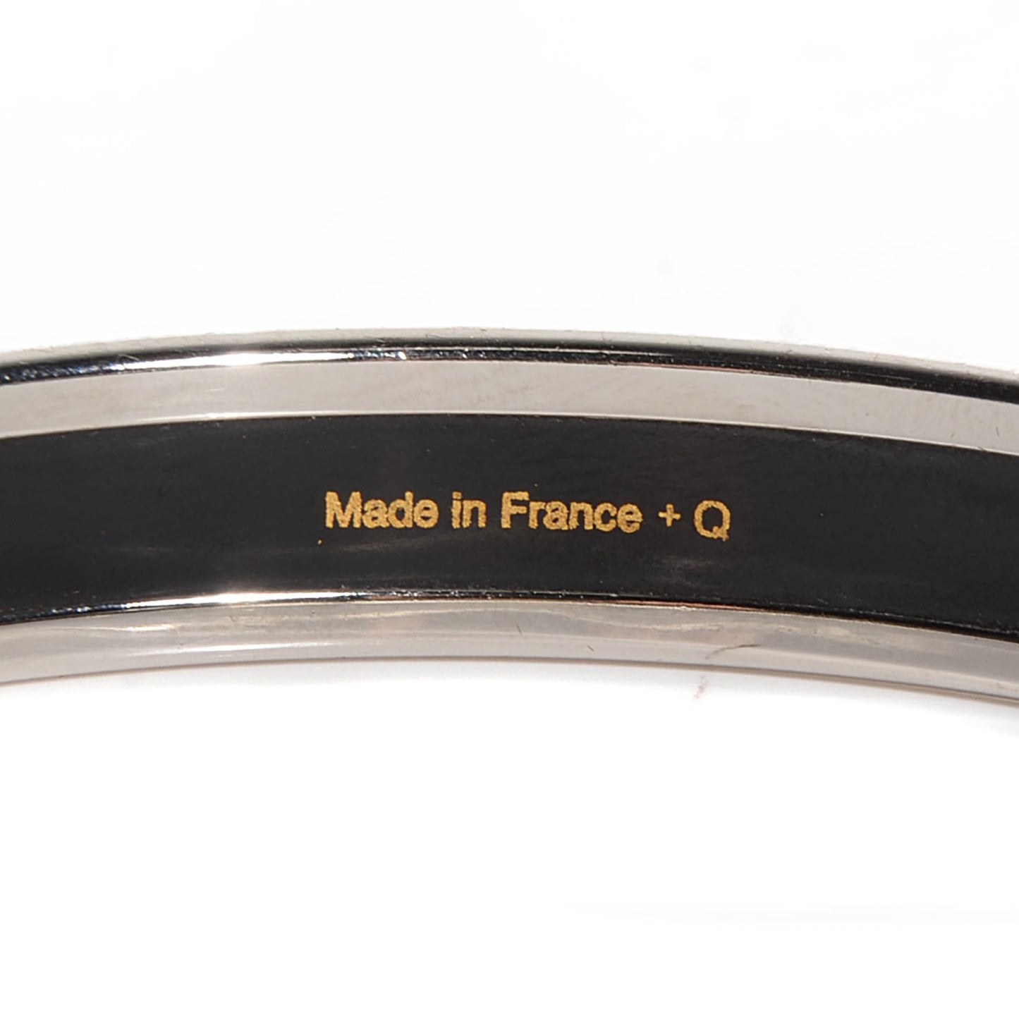 Enamel Printed Narrow Rose de Compas Bracelet 62