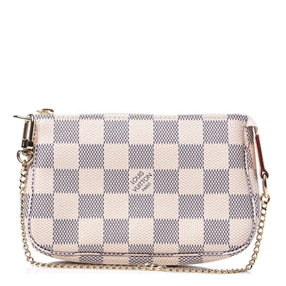 Louis Vuitton Damier Azur Mini Pochette Accessories 1 of 10
