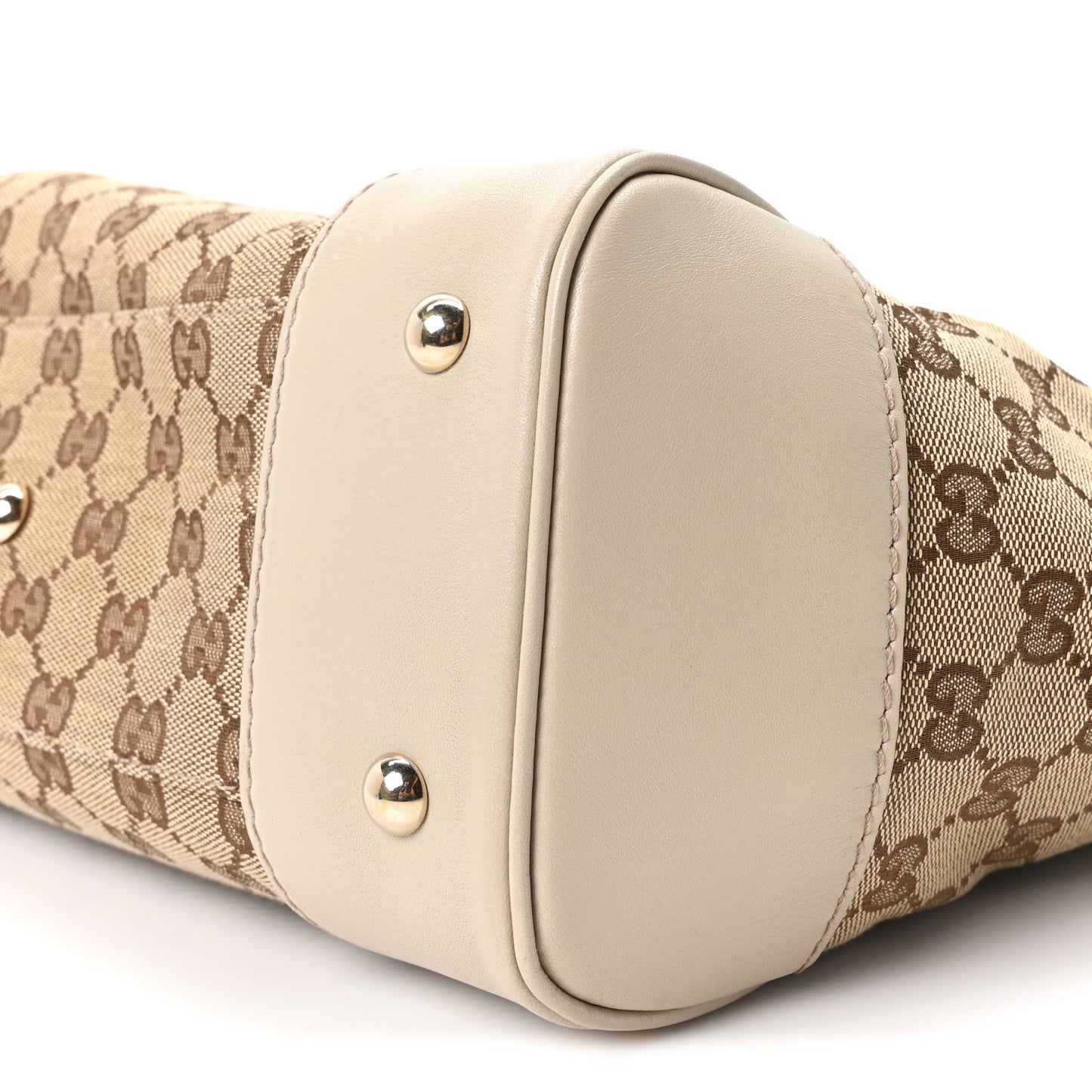 Monogram Web Medium Mayfair Tote Off White