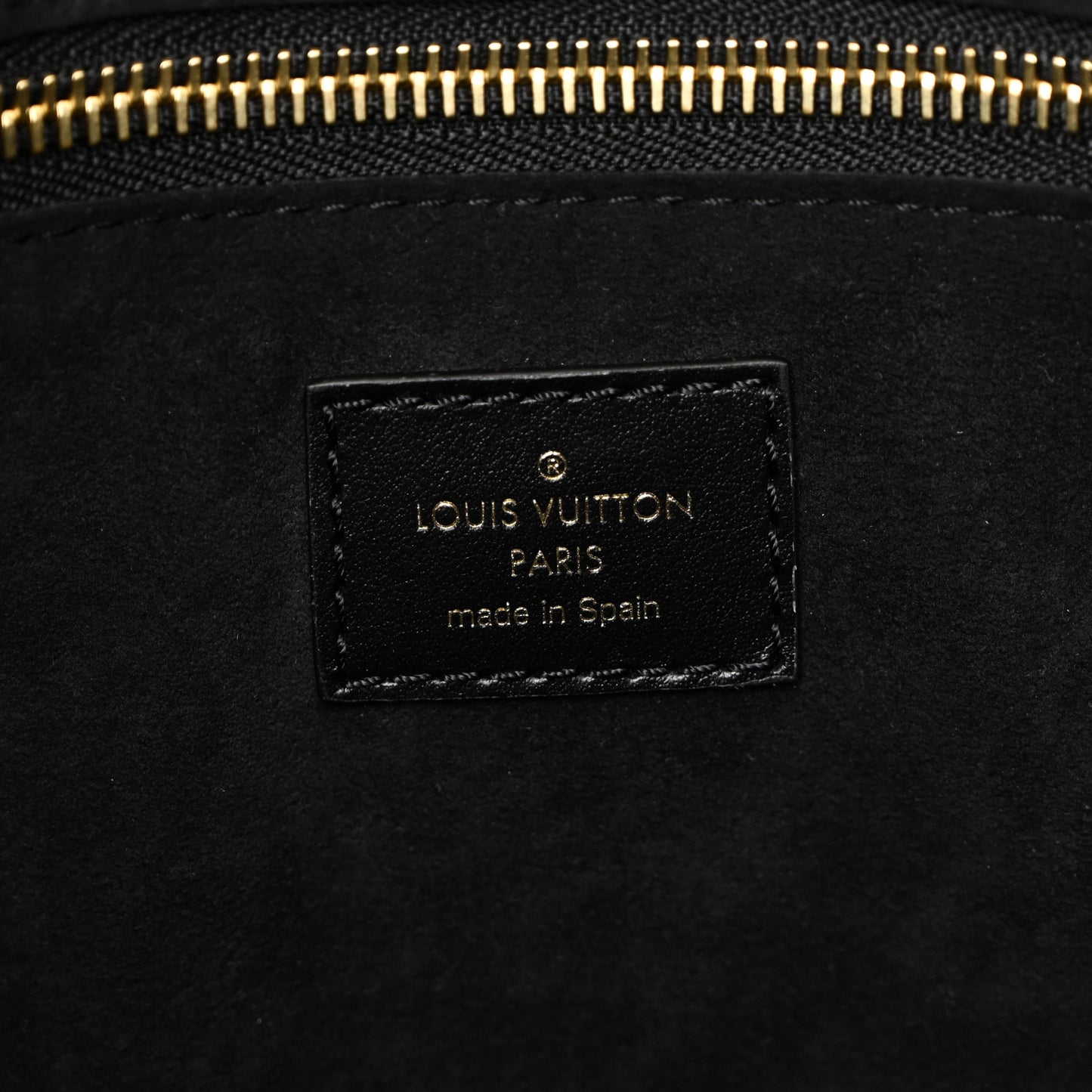 Empreinte Monogram Giant Broderies Neverfull MM Black