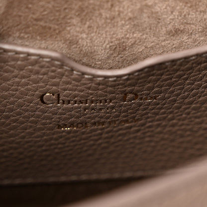 Christian Dior Grained Calfskin Medium Bobby Flap Taupe 6 of 10