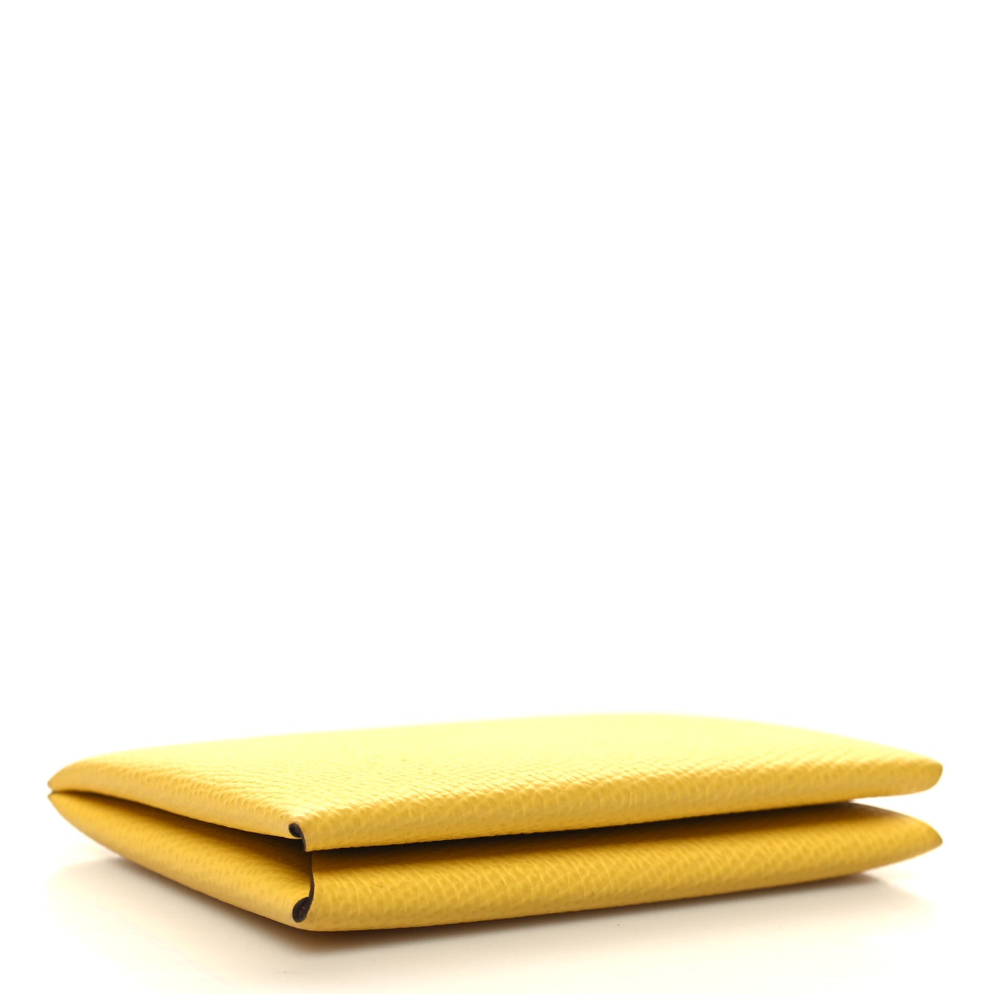 Epsom Calvi Duo Card Case Jaune De Naples