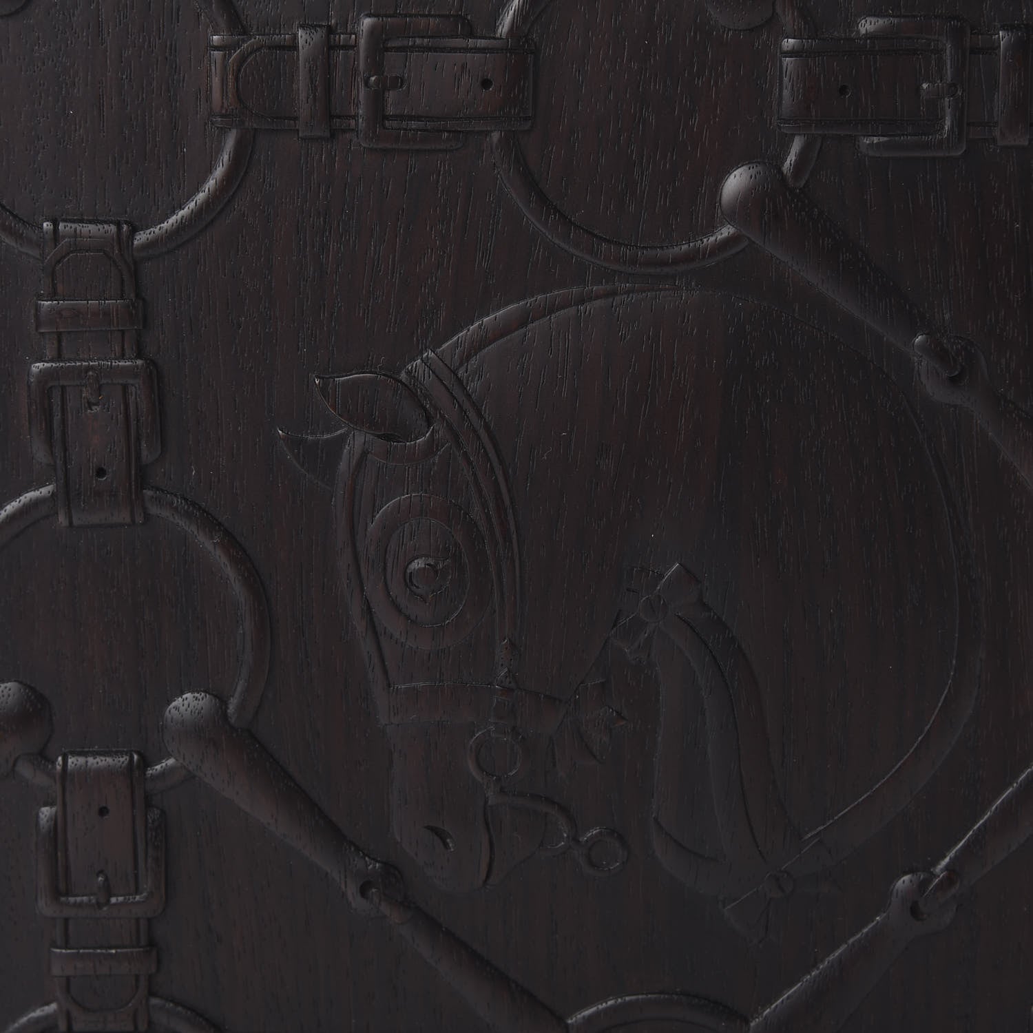 Hermes Lacquered Wood Box Black 10 of 10