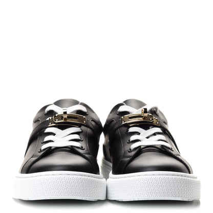 Hermes Calfskin Day Sneakers 37 Black 2 of 13
