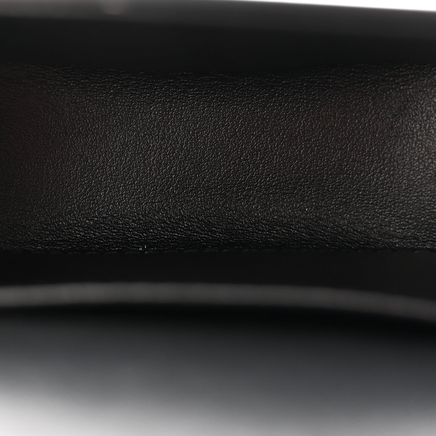 Shiny Calfskin Mini Claude Belt Bag 75 30 Black