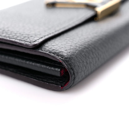 Louis Vuitton Taurillon Capucines Wallet Black 7 of 16