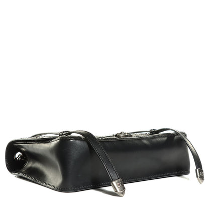 Chanel Studded Calfskin Lambskin Paris Dallas Flap Black 4 of 9