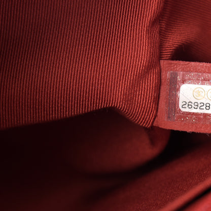 Chanel Caviar Quilted Medium Boy Flap Red 6 of 10