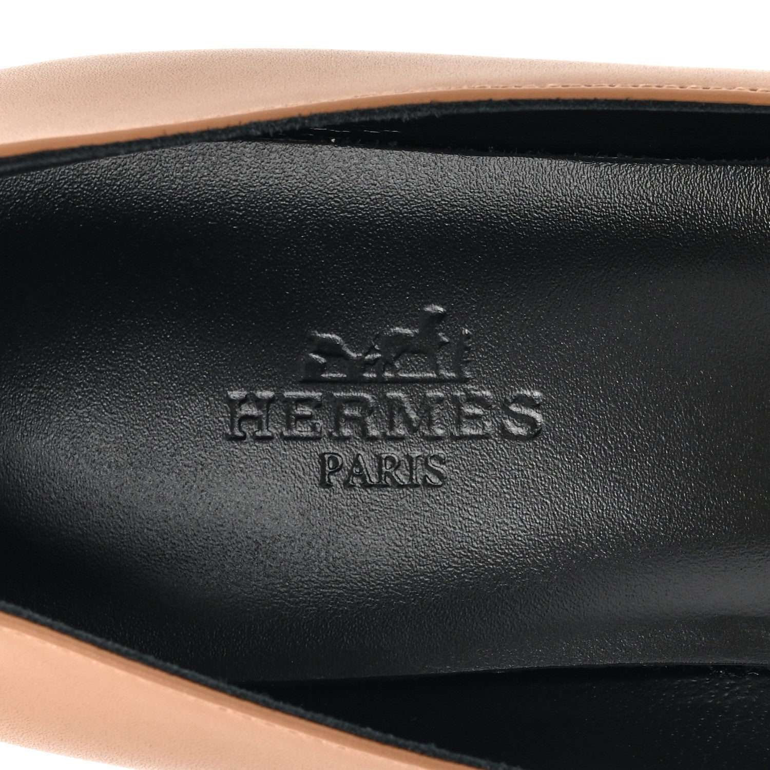 Hermes Calfskin Kiara 40 Pumps 38 Naturel Clair 7 of 9