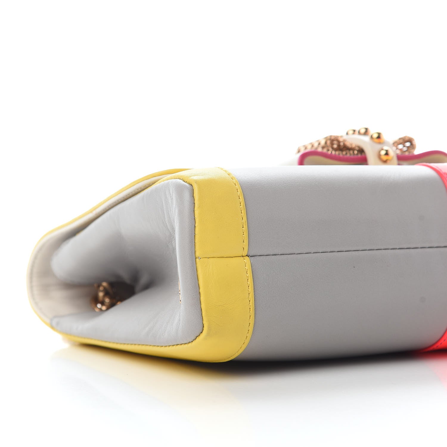 Christian Louboutin Calfskin Small Sweet Charity Shoulder Bag Multicolor 6 of 7