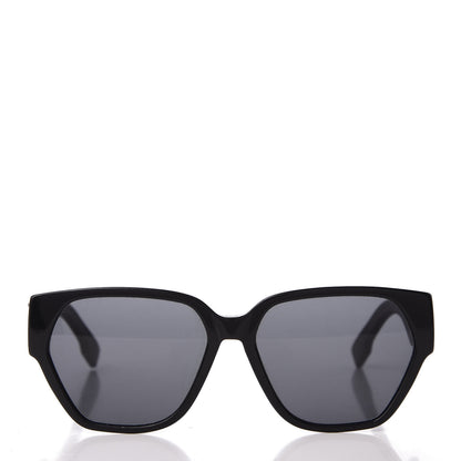 Christian Dior Acetate Square DiorID1 Sunglasses Black 2 of 11