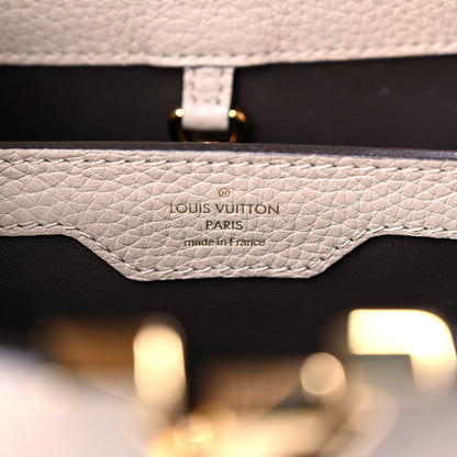 Louis Vuitton Taurillon Snakeskin Capucines BB Galet 6 of 9