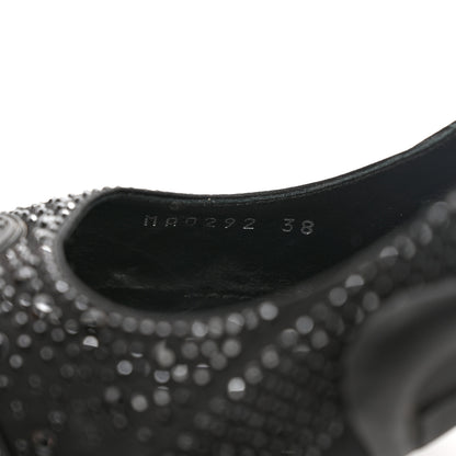 Louis Vuitton Satin Embellished Archlight Slingback Pumps 38 Black 9 of 14