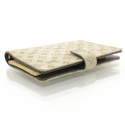 Louis Vuitton Mini Monogram Small Ring Agenda Light Kaki 4 of 7