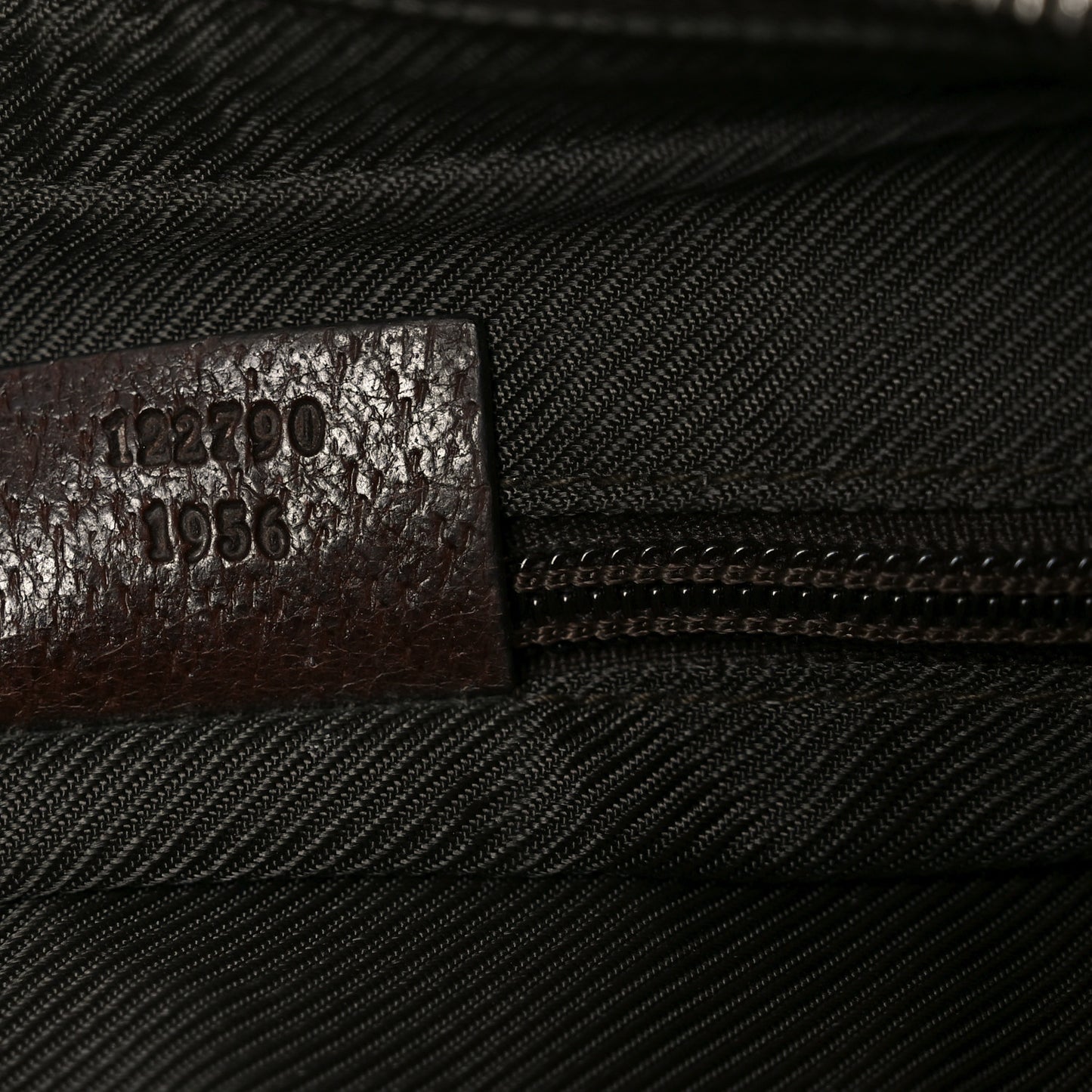 Monogram Medium Half Moon Hobo Dark Brown