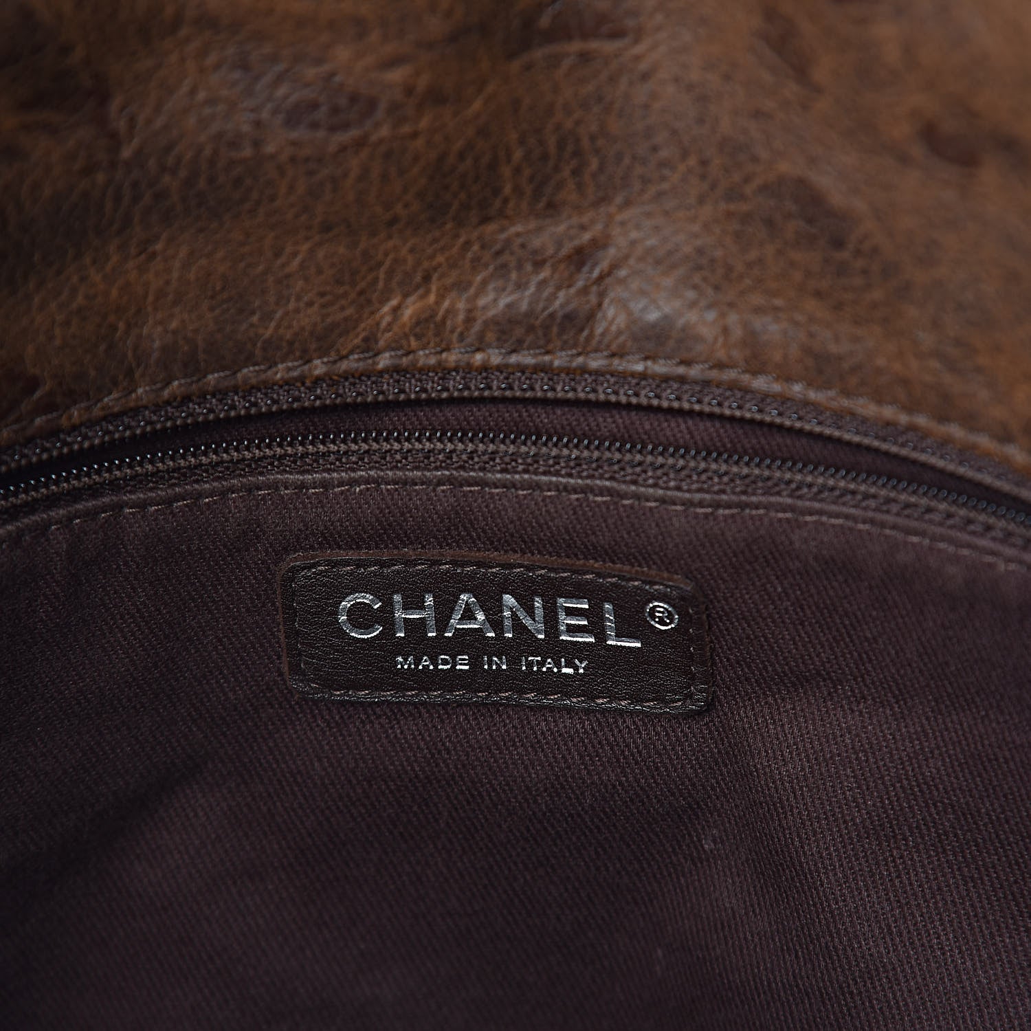 Chanel Aged Crumpled Calfskin Vintage Flap Brown 6 of 17