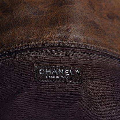 Chanel Aged Crumpled Calfskin Vintage Flap Brown 6 of 17