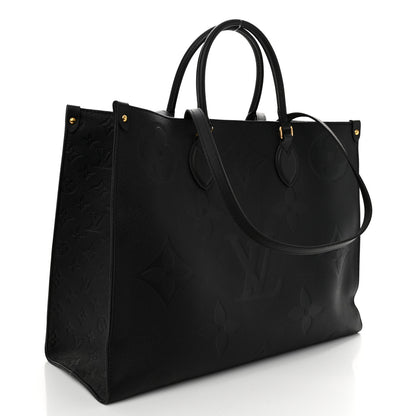 Louis Vuitton Empreinte Monogram Giant Onthego GM Black 3 of 11
