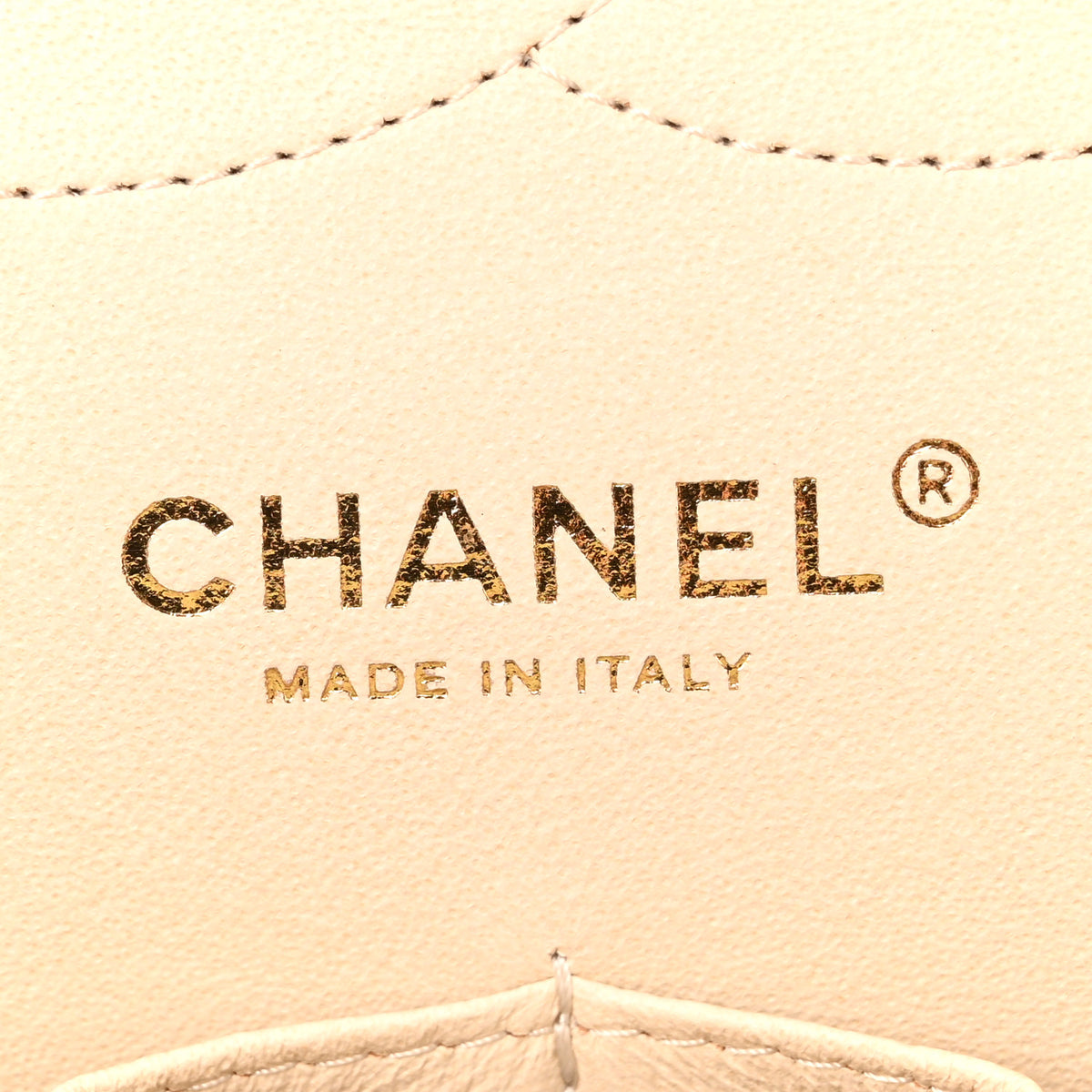 Chanel Caviar Quilted Jumbo Double Flap Light Beige 10 of 25