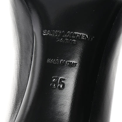 Saint Laurent Calfskin Anja 65 Pumps 35 Black 7 of 10